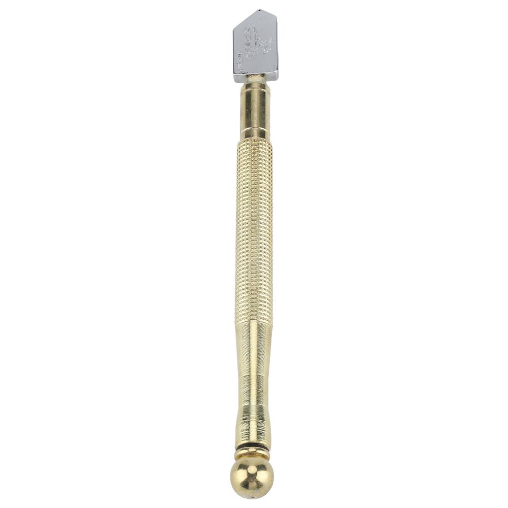 LYUMO Supercutter Metal Handle Straight Head Glass Cutter for Cutting Glass Tiles Mirror, Glass Cutter for Cutting Glass